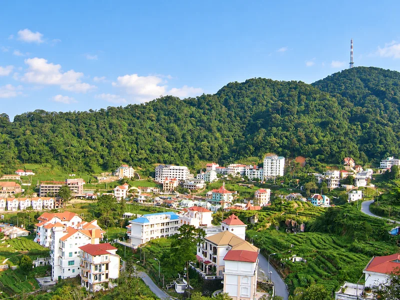 Thị trấn Tam Đảo giữa núi rừng